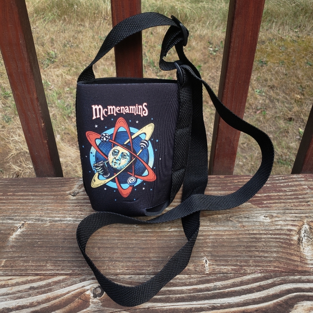 McMenamins Atom Insulated Beer Growler Koozie Carry Case With Adjustable Strap